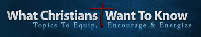 What Christians Want To Know Logo